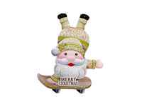 Новорічний декор Stenson Merry Christmas R90820 41x28 см