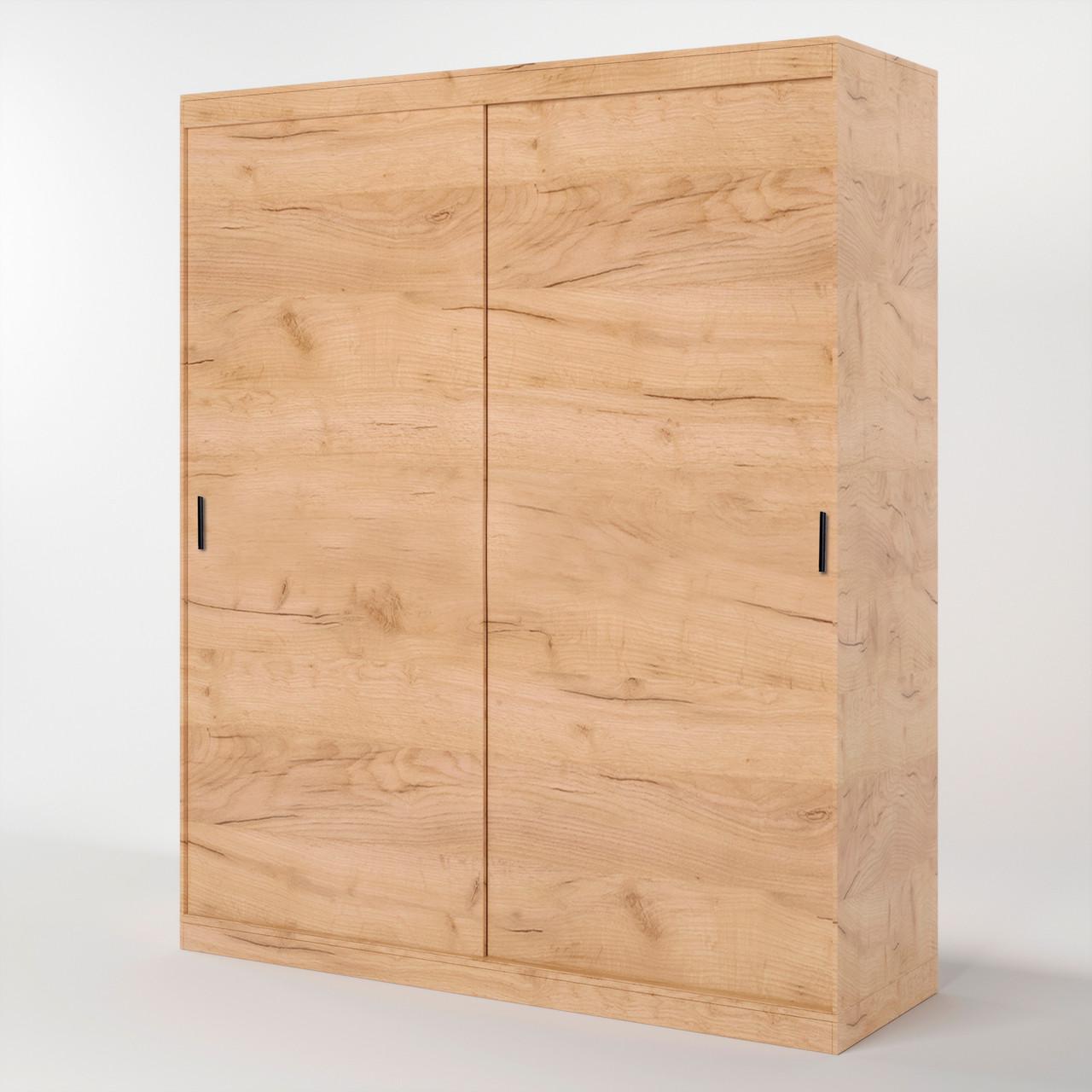 Шкаф-купе Эверест Соната 1800 двухдверный 180х60х217 см Дуб крафт золотой (DTM-2670)