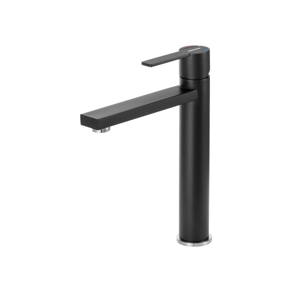 Смеситель для раковины Granado Berga Alto GZ0901A однорычажный Черный (GRA-24385)