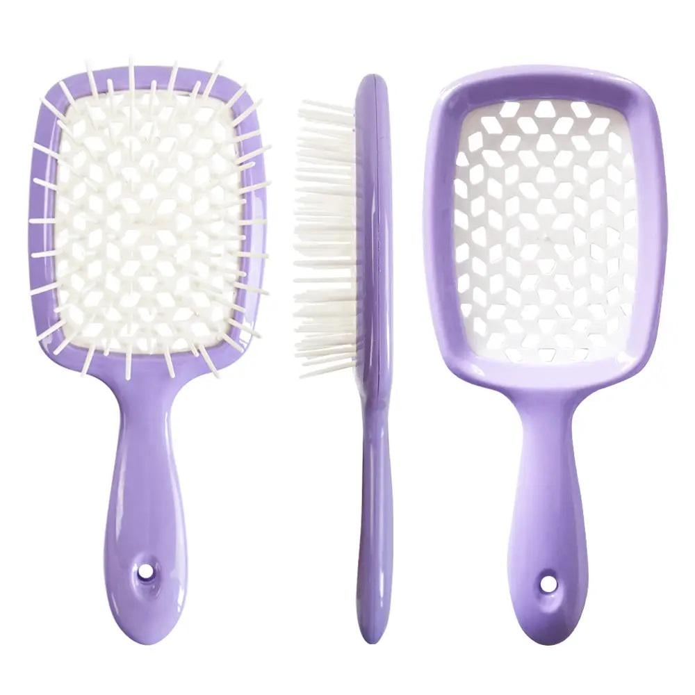 Расческа для волос Super Brush продувная Фиолетовый (6cc99957) - фото 2