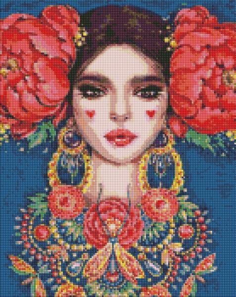 Алмазная мозаика Идейка Очаровательная красота 40х50 см (AMO7261)