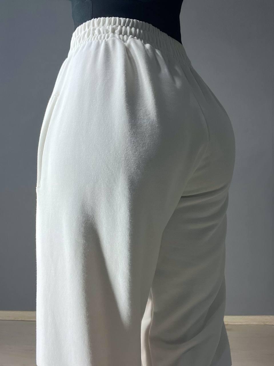 Брюки женские LSK 5279 джогеры на резинке с карманами оверсайз XL Белый (27082968) - фото 7 Брюки женские LSK 5279 джогеры на резинке с карманами оверсайз XL Белый (27082968) - фото 7