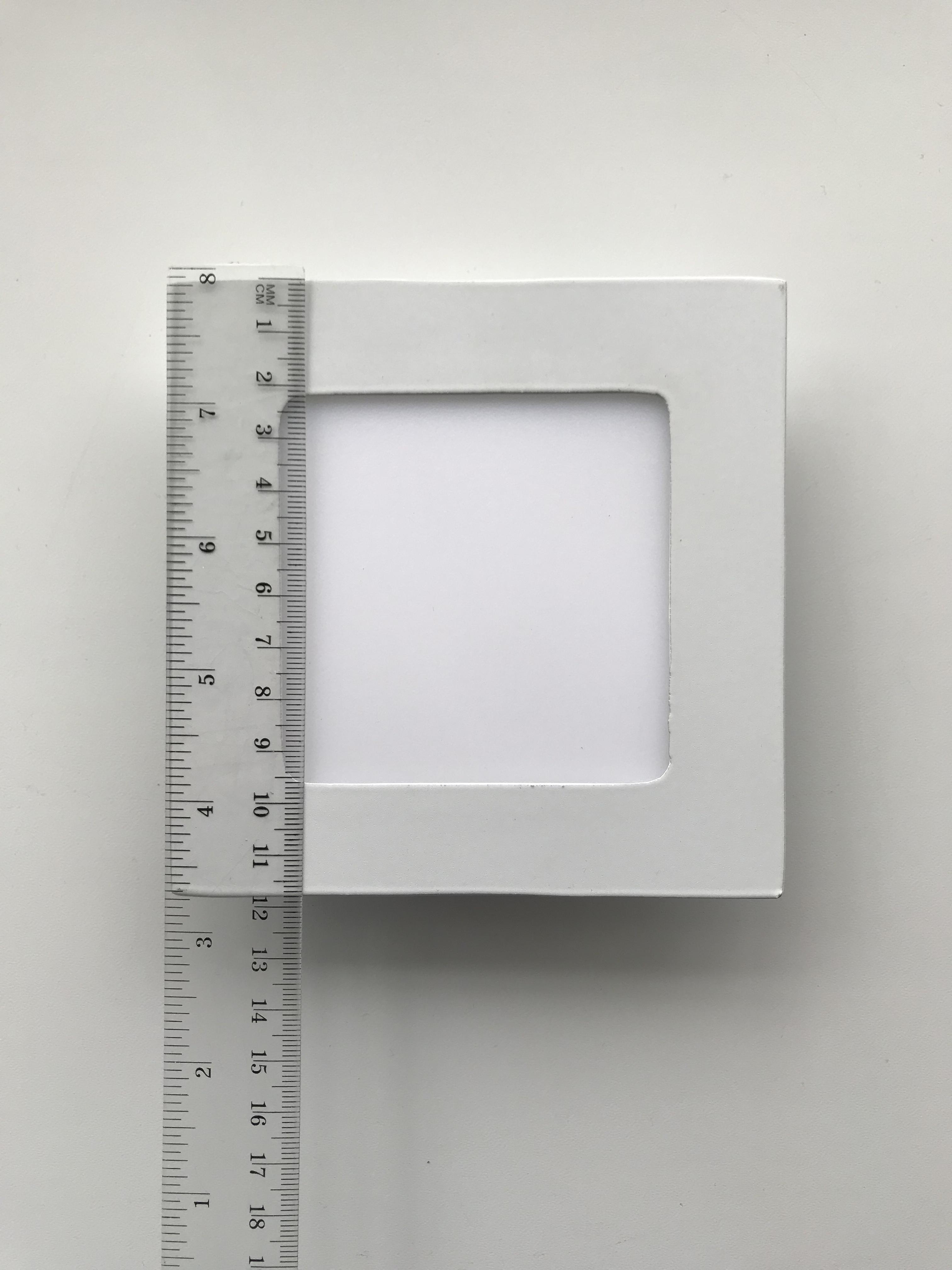 Світильник світлодіодний врізний квадрат Ledex 6 Вт 3000K Тепле жовте світло (102110) - фото 7