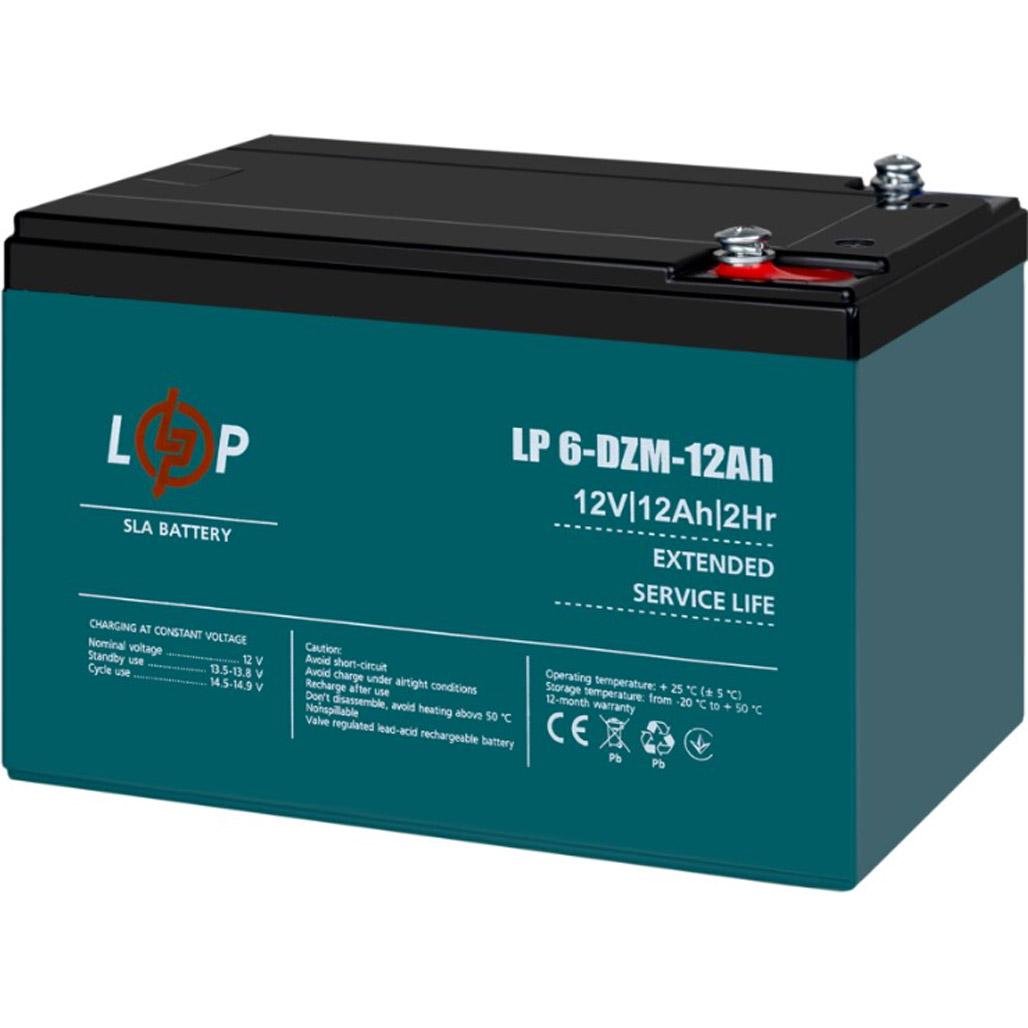 Акумулятор для ДБЖ LogicPower LP 6-DZM 12V/12 Ah (9172)