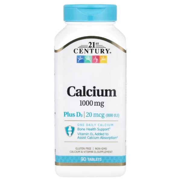 Витаминно-минеральный комплекс 21st Century Calcium Plus D3 90 табл. (000026023)