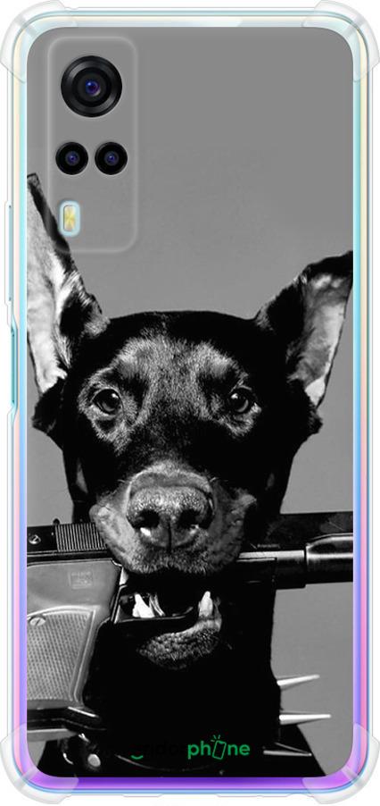 Чехол на Vivo Y53s Доберман (2745sp-2438-42517)