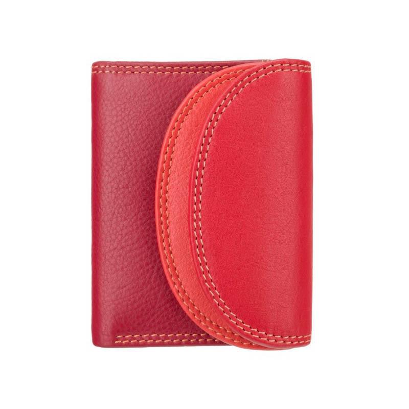 Кошелек женский кожаный Visconti Zanzibar Red/Multi (RB126 RED M)