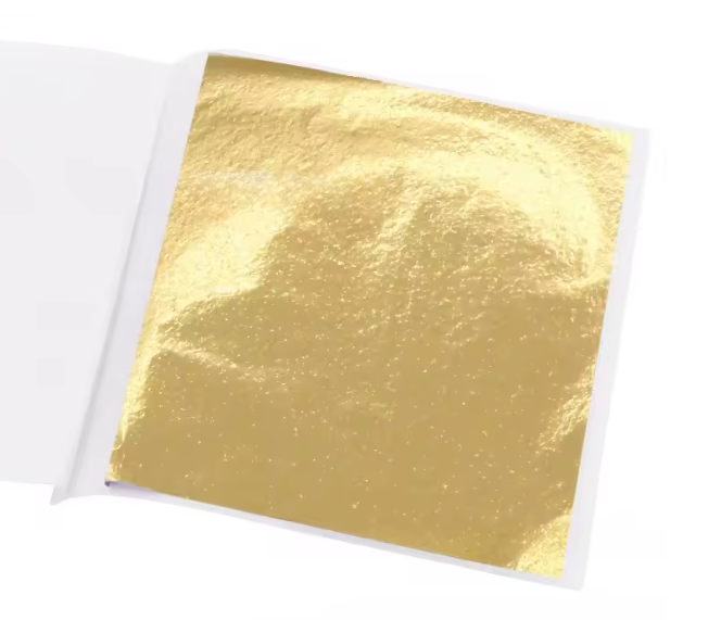 Поталь трансферная для декора/рукоделия 8х8,5 см 10 л. Simulation Gold (7ca4bb27) Поталь трансферная для декора/рукоделия 8х8,5 см 10 л. Simulation Gold (7ca4bb27)