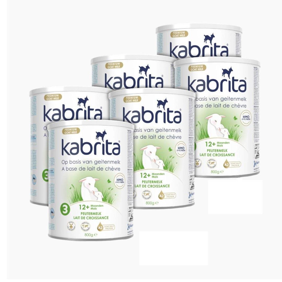 Дитяча суміш Kabrita 3 Premium на козячому молоці від 12 міс. 6х800 г (U8716677010588х6)
