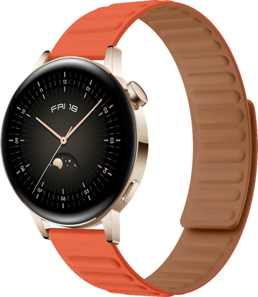 Ремінець Magneter для Huawei Watch GT3 42 мм Orange (26632-2C)
