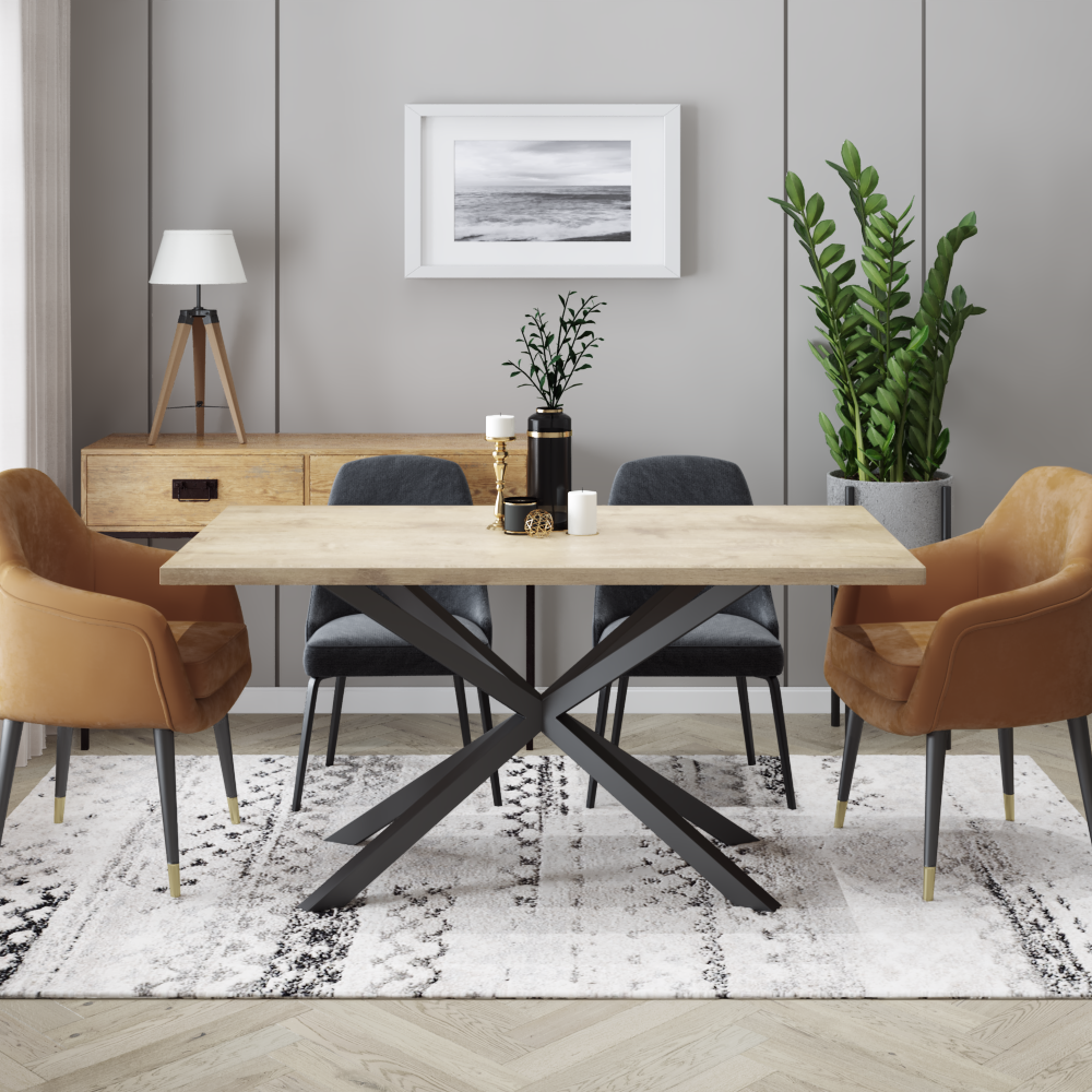 Каркас для стола из металла 1000х550 мм H 730 мм Черный (1199) - фото 3 Каркас для стола из металла 1000х550 мм H 730 мм Черный (1199) - фото 3