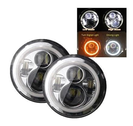 Фары LED для Нива/Ваз 2101/Газ 24/Ваз 2121/Уаз 2 шт. - фото 2