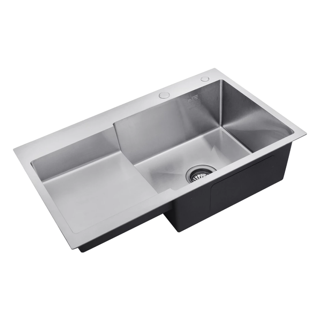 Мийка для кухні Kroner KRP Gebürstet 7848RHM 3/1 мм з нержавіючої сталі (CV030022) - фото 4 Мийка для кухні Kroner KRP Gebürstet 7848RHM 3/1 мм з нержавіючої сталі (CV030022) - фото 4