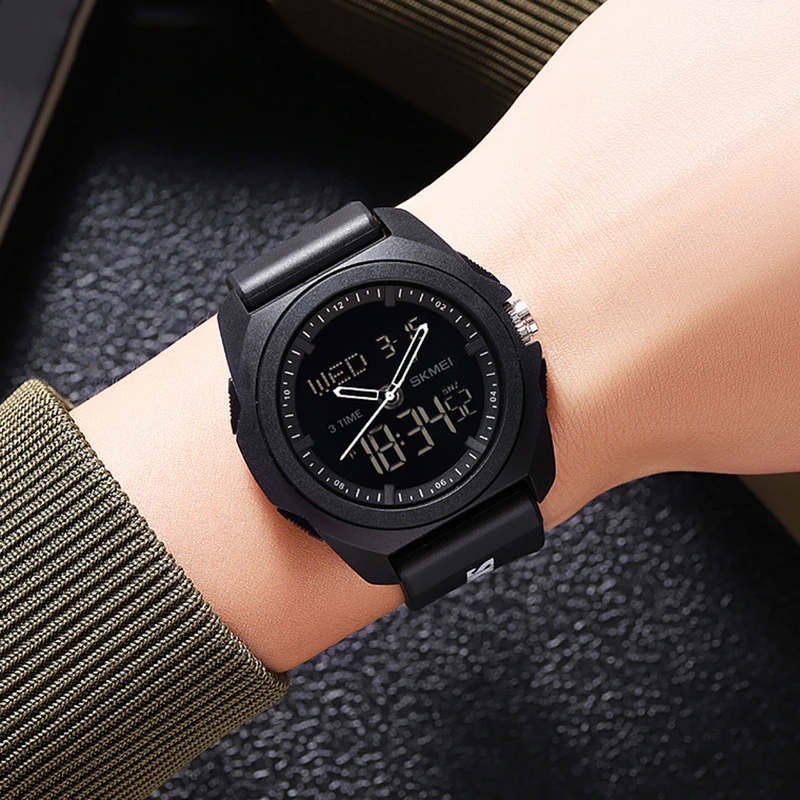 Наручний годинник Skmei 2199BK Black - фото 5 Наручний годинник Skmei 2199BK Black - фото 5