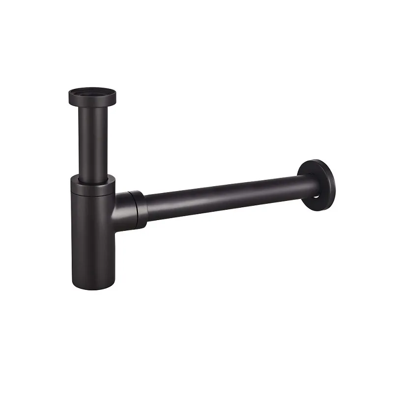 Сифон для умывальника KOER BT-01-05 1 1/4'' Черный (KR3410)