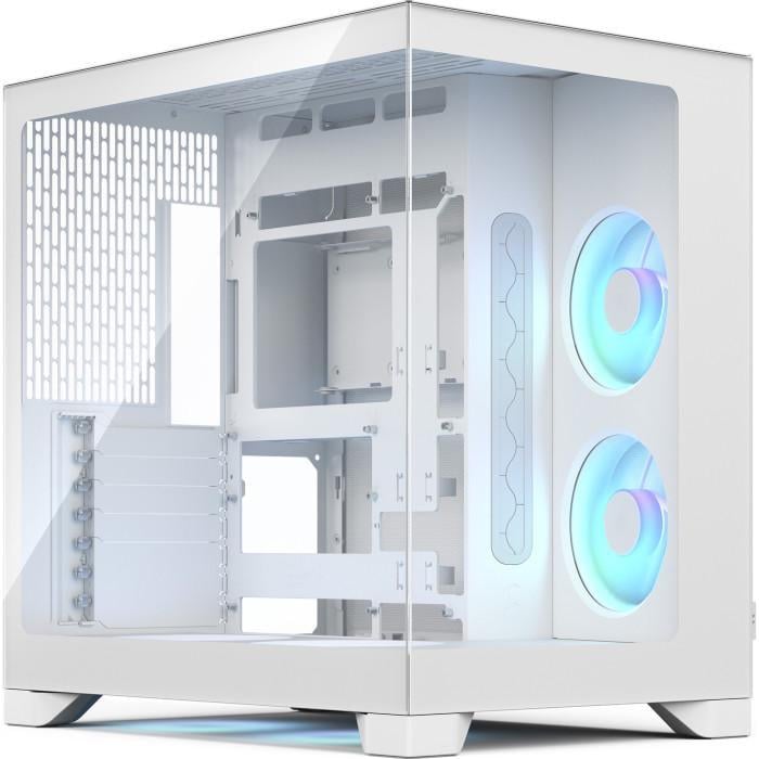 Корпус компьютерный Fractal Design Pop 2 Vision RGB Mid Tower ATX PSU White (FD-C-POV2A-03)