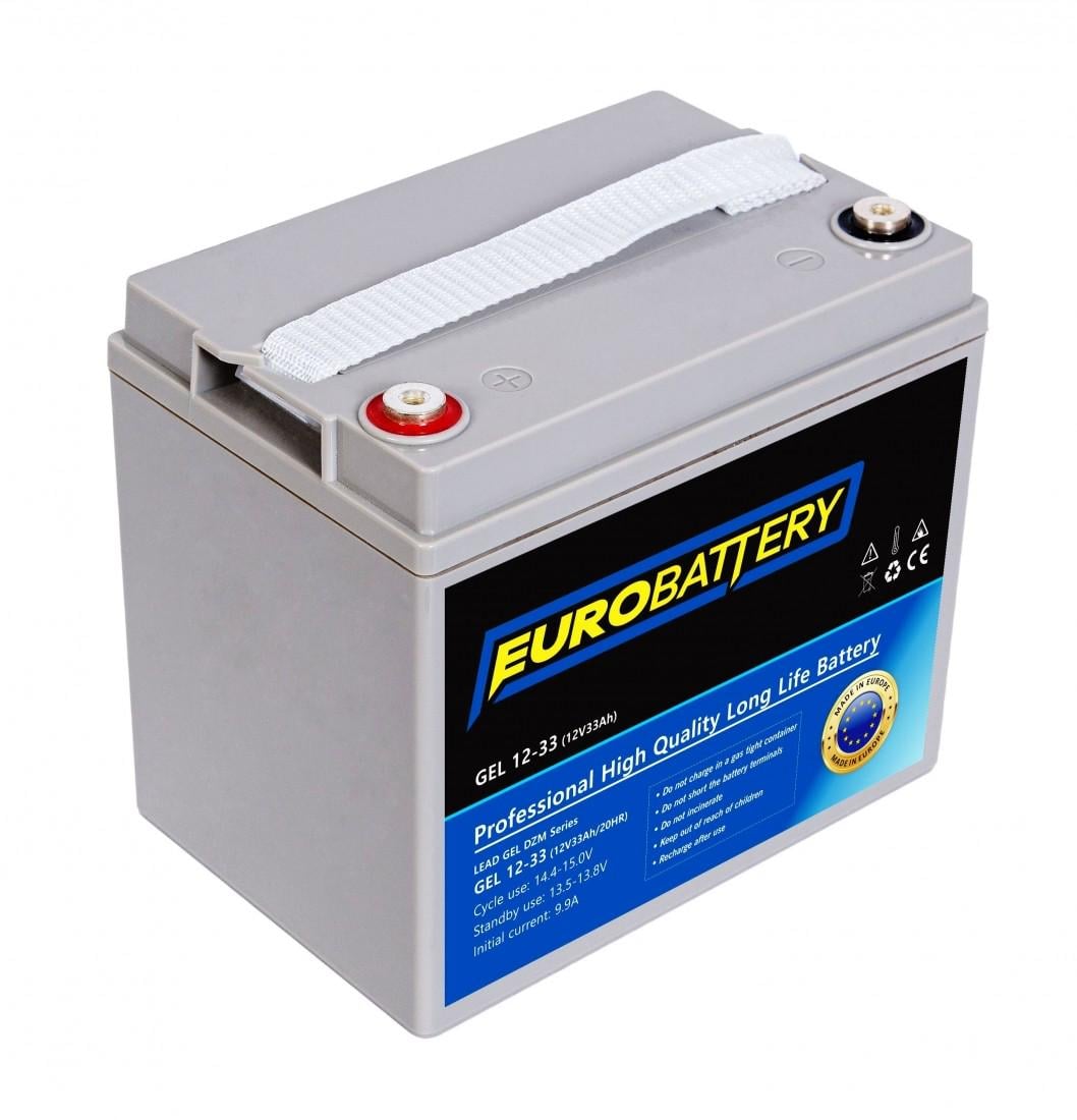 Аккумуляторная батарея гелевая EuroBattery 12V 33 Ah (11735)