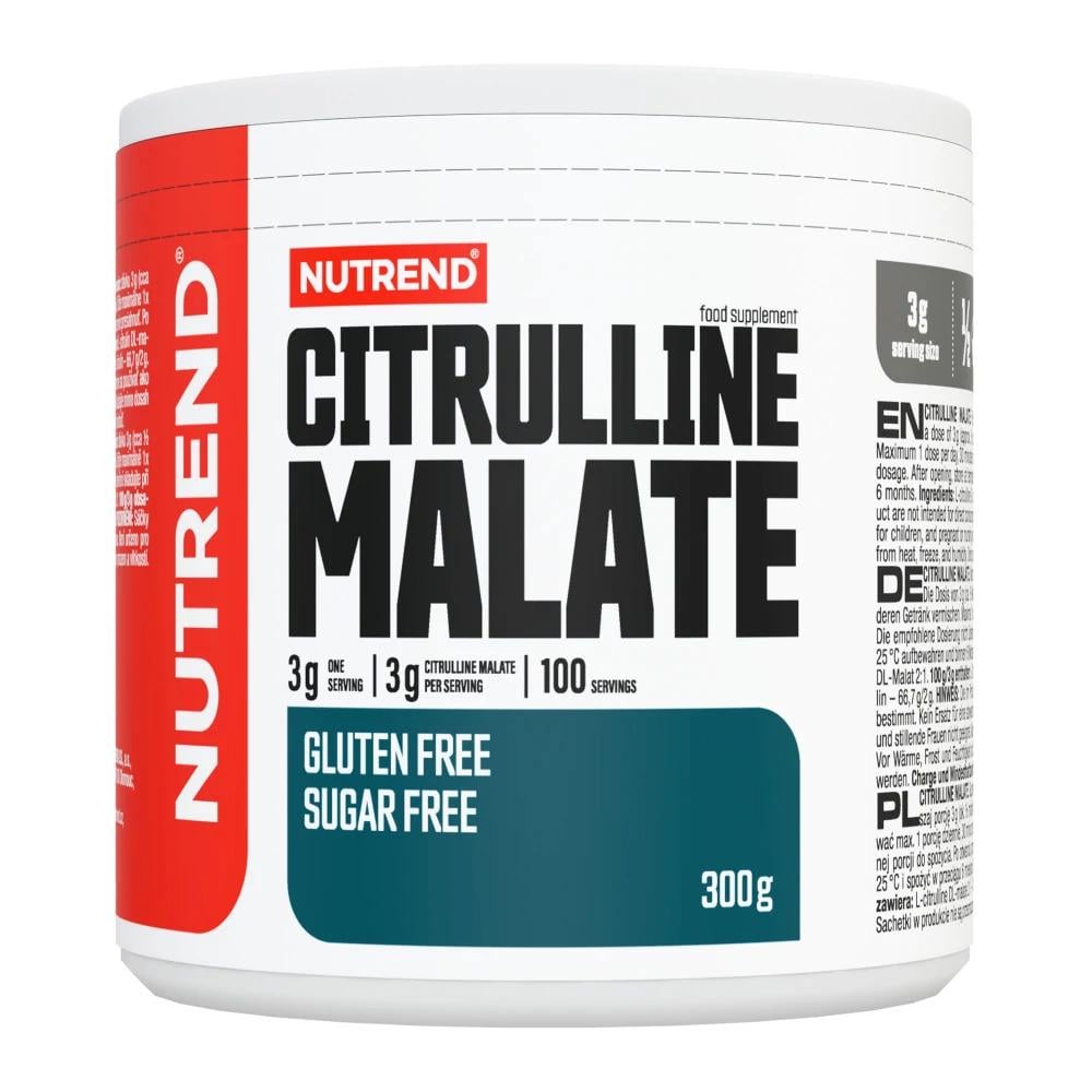 Цитрулин малат Nutrend Nutrend Citrulline Malate 300 г Цитрулин малат Nutrend Nutrend Citrulline Malate 300 г