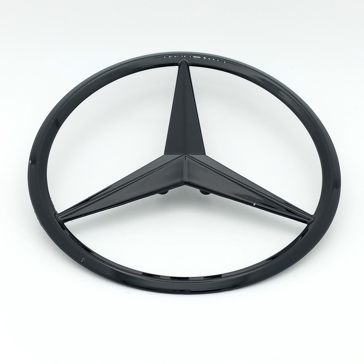 Эмблема Mercedes 80х80 мм Черный (A205 817 45 00 C W205)