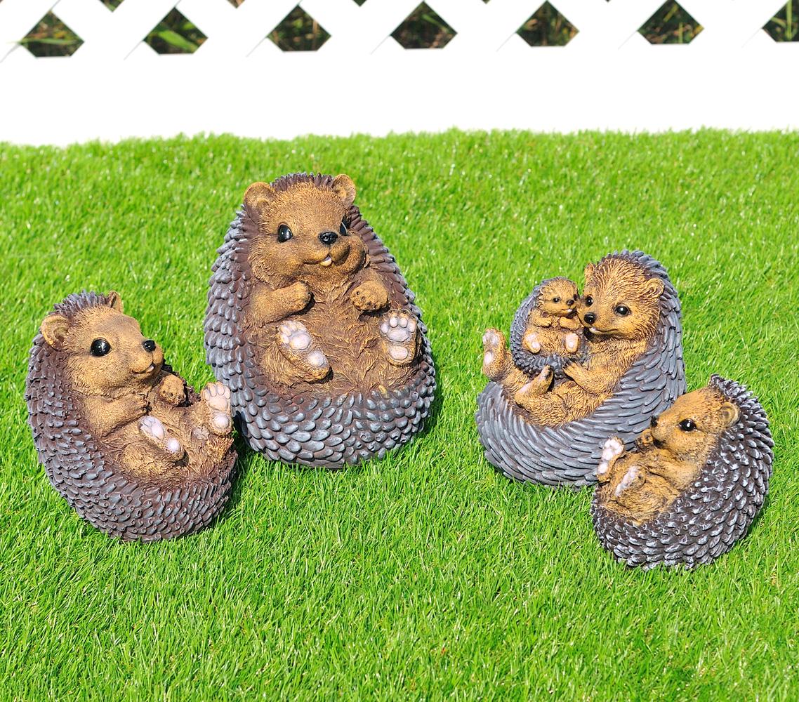 Садовая фигура Семья ежей №1