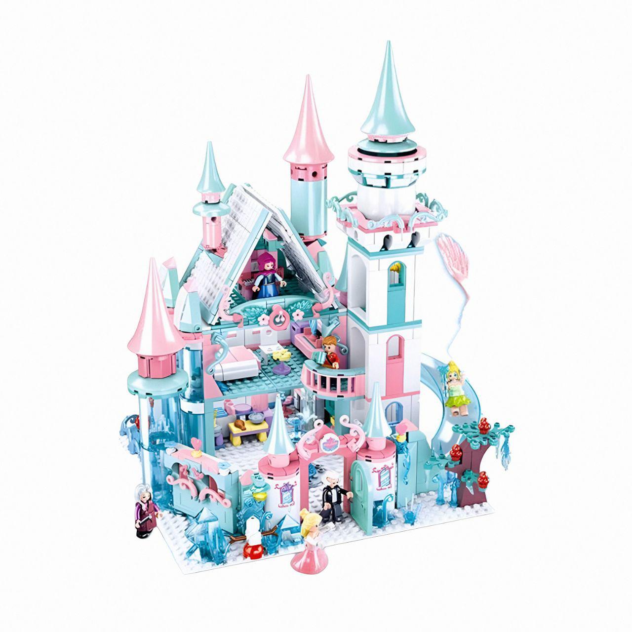 Конструктор Sluban M38-B0789 замок принцессы с транспортом 1324 дет. (27482705)