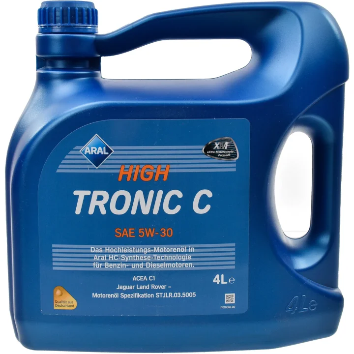 Моторное масло ARAL HighTronic C 5W-30 4 л (15563c)