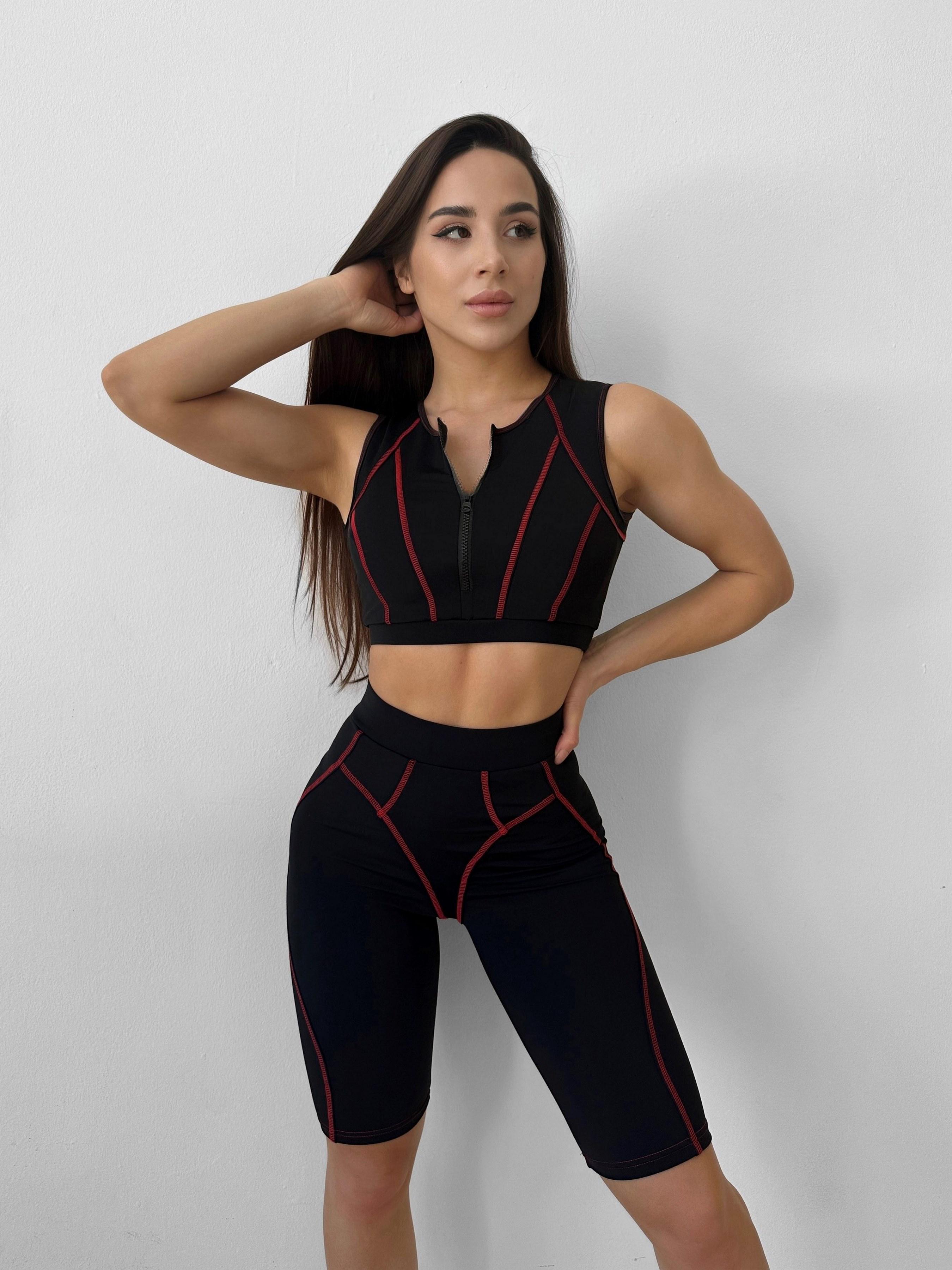 Спортивный топ женский Nova Vega S Черный (3033-20291)