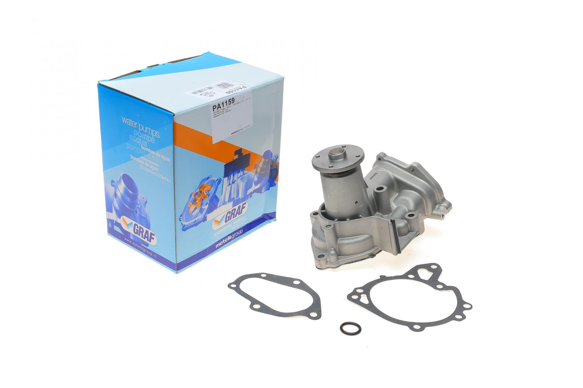 Насос воды Graf Mitsubishi Pajero Sport II/L200 IV/V 2.5DI-D/4WD 06-R/B 8 лопаток PA1159 (25589570)