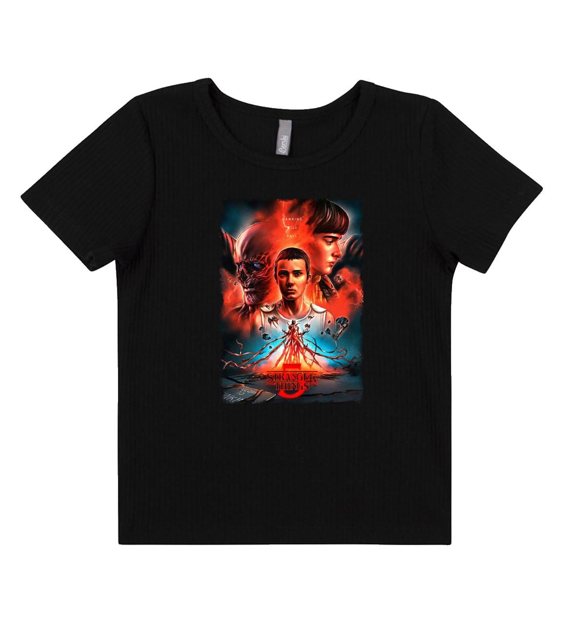 Футболка Дивные дива Stranger Things размер S Черный (F010050_4)