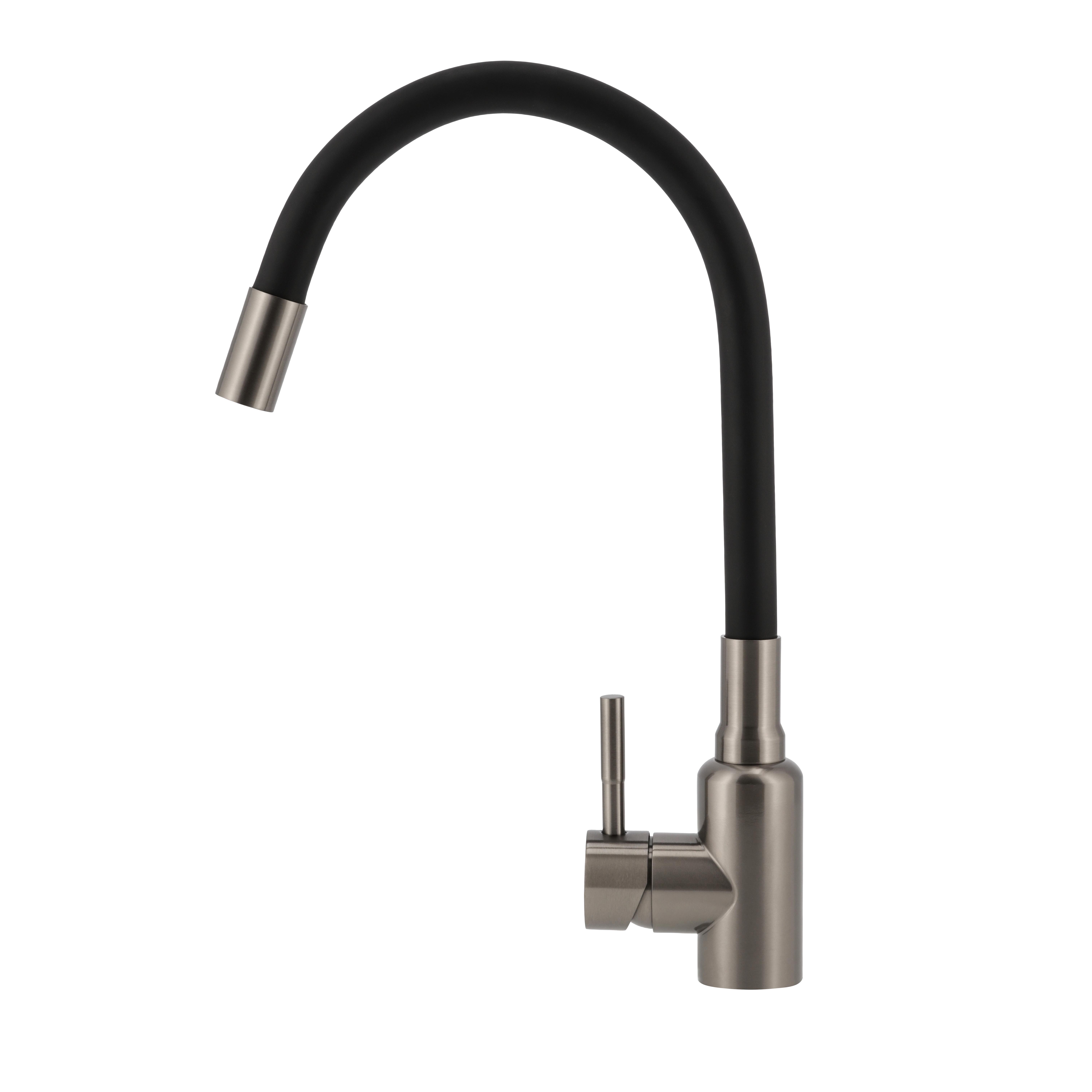 Змішувач на кухню Granado Burela PVD Black (gz1101LPVD)