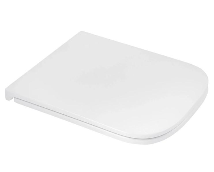 Унітаз підвісний безобідковий Kroner Eifel WHI493436 TORNADO з сидінням (CV034923) - фото 2