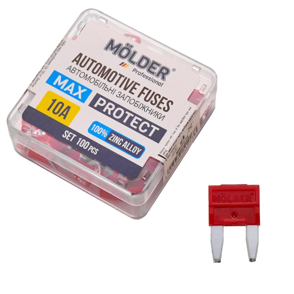 Набор предохранителей Molder Мини 10А 100 шт. (MA22210)