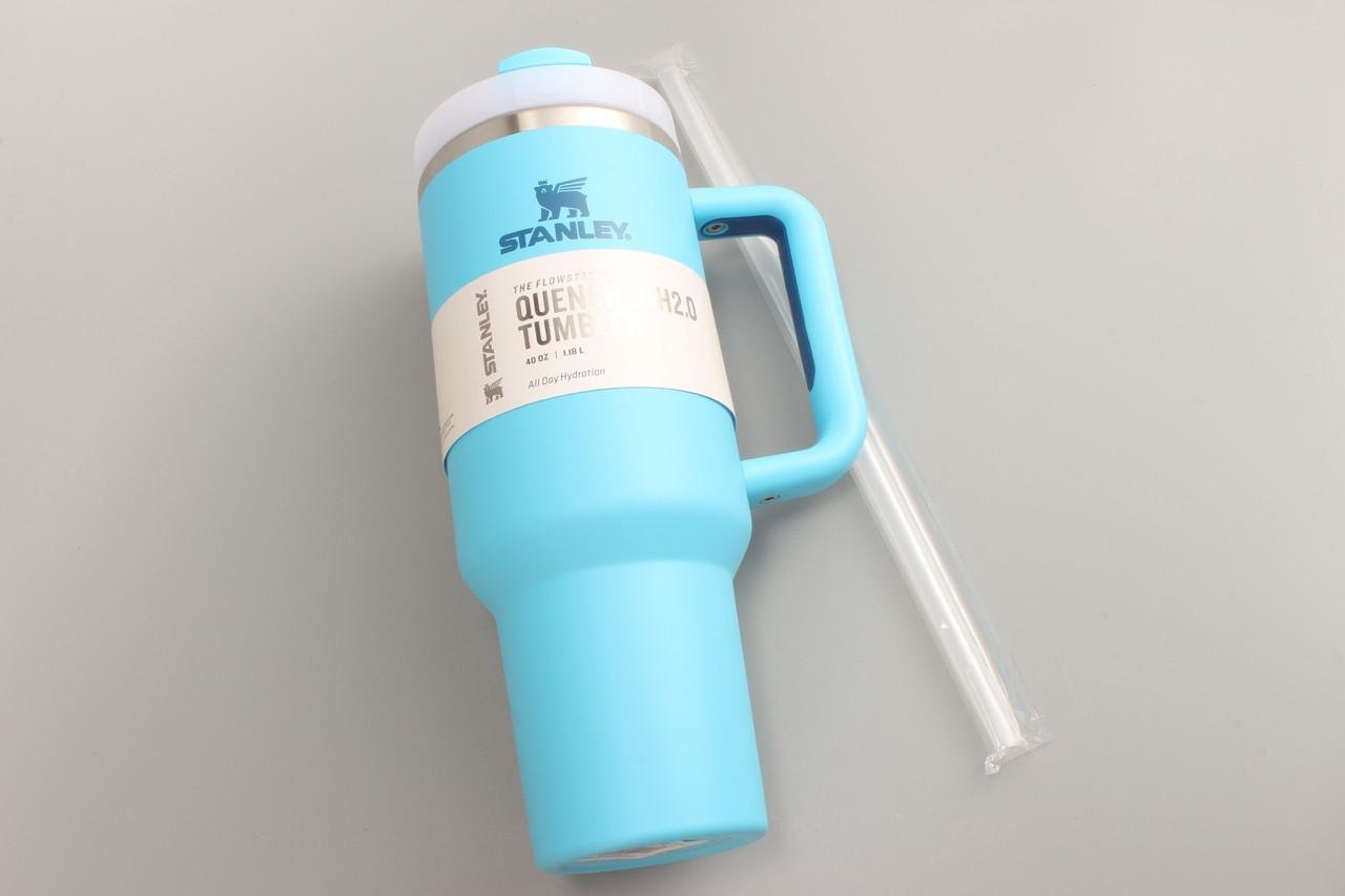 Термочашка Stanley Quencher H2.0 Tumbler из нержавеющей стали 1,18 л Lagoon (KT6007823)