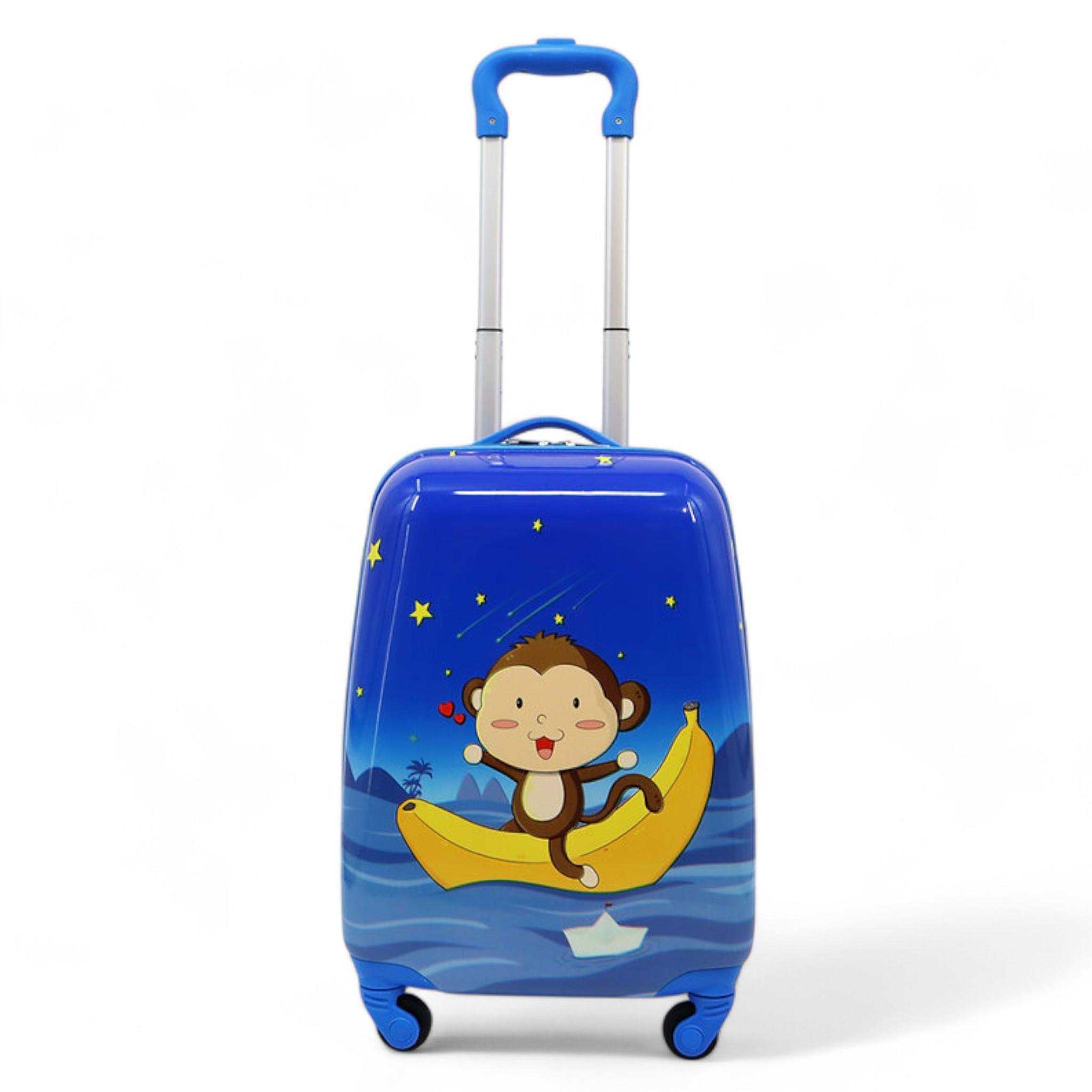 Чемодан детский Flybeg Little Monkey ABS-пластик на 4 колесиках 30 л (S_A-23)