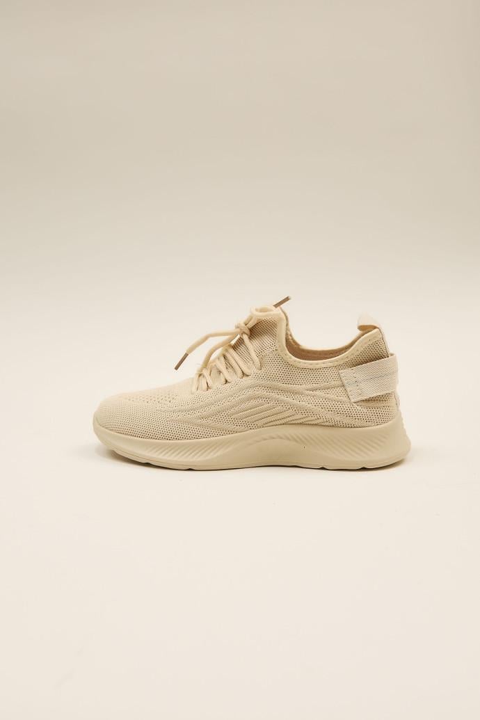 Кроссовки женские демисезонные ALLSY р. 41 Бежевый (197451)