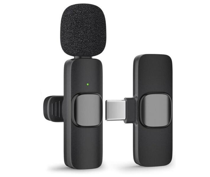 Мікрофон петличний бездротовий f-5 Type-C для Iphone Android (9515)