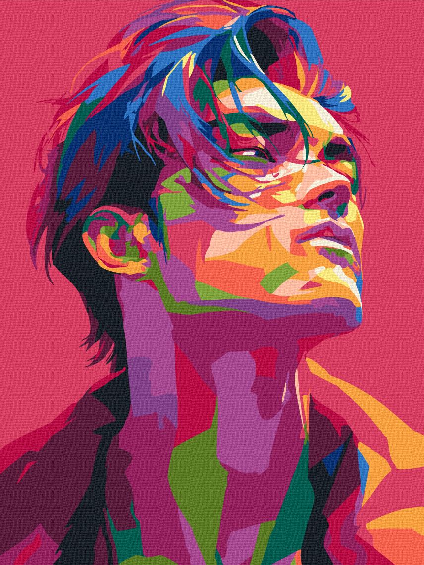 Картина по номерам Brushme Взгляд вверх 30x40 см (RBS1056)