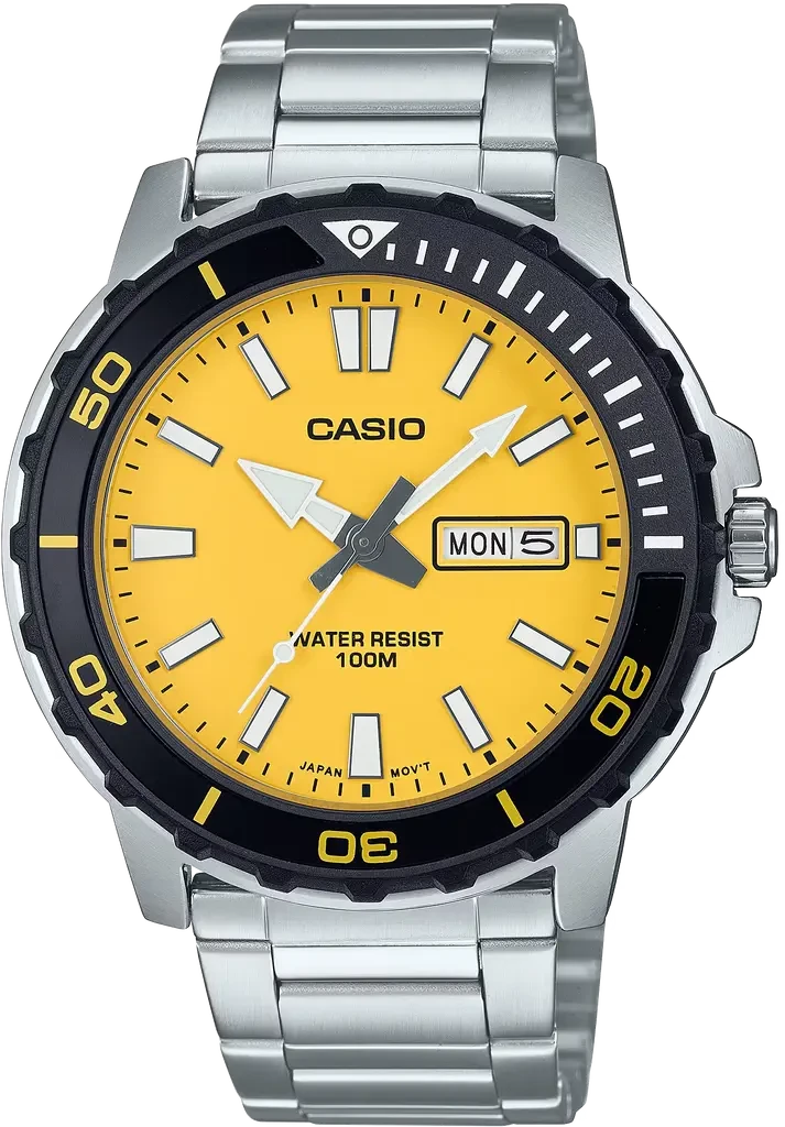 Наручные часы мужские Casio MTD-125D-9A Diver Collection со стальным корпусом/водозащитой 100 м Желтый (2823807982) Наручные часы мужские Casio MTD-125D-9A Diver Collection со стальным корпусом/водозащитой 100 м Желтый (2823807982)