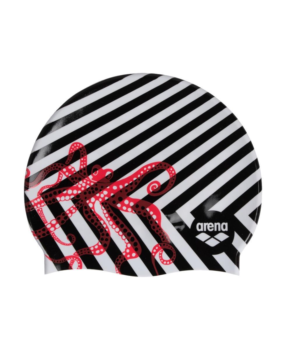 Шапочка для плавания Arena PRINT 2 OSFM Черный/Белый (1E368-234) - фото 1 Шапочка для плавания Arena PRINT 2 OSFM Черный/Белый (1E368-234) - фото 1