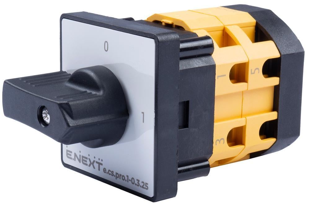 Перемикач пакетний E.NEXT e.cs.pro.1-0.3.25 0-1 3P 25A 440V (p093012)