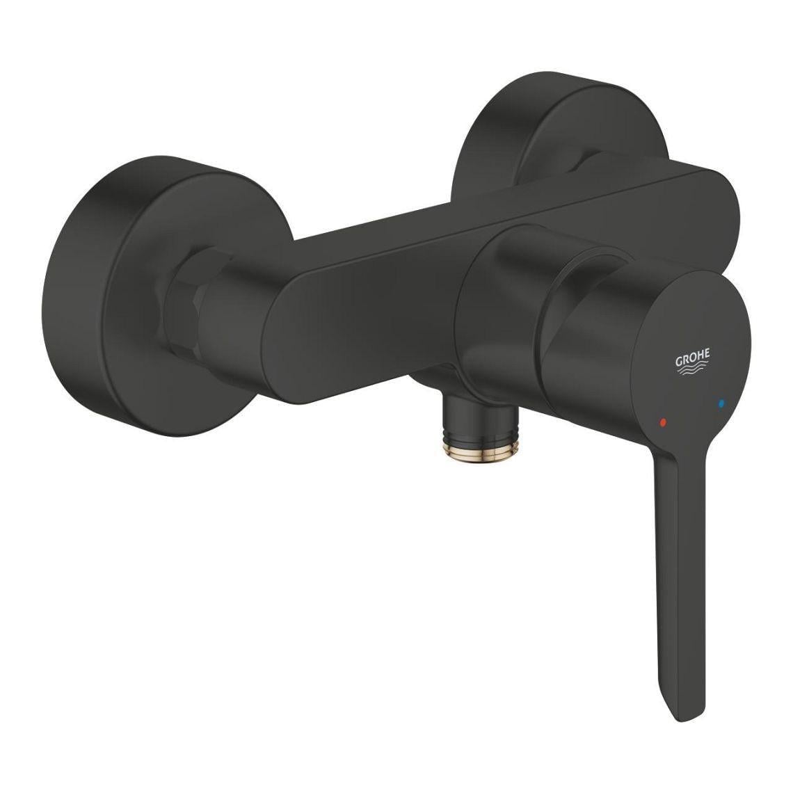 Змішувач для душу Grohe Ozanne одноважільний Чорний матовий (1097962430)
