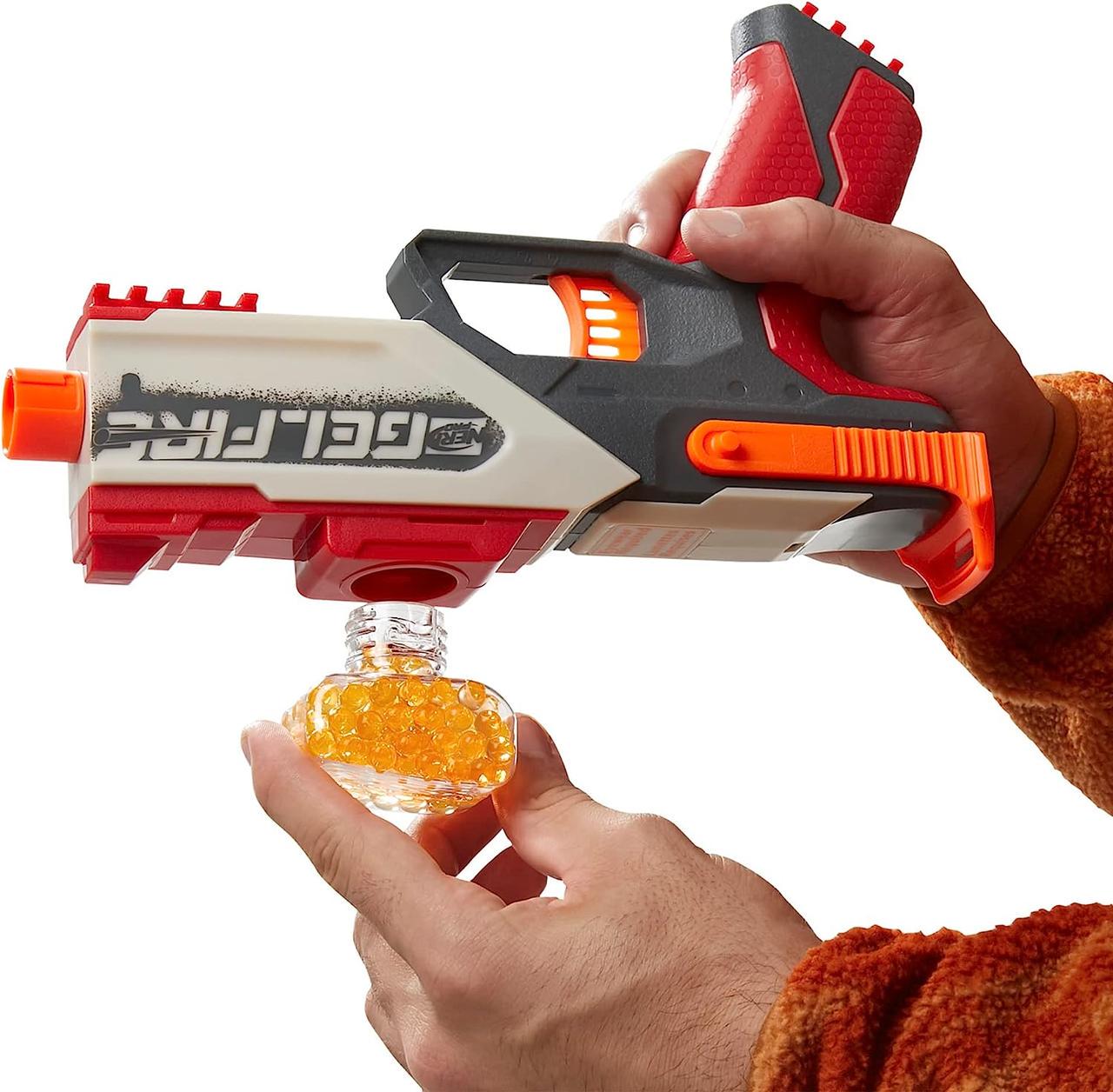 Бластер з кулями та окулярами NERF Gelfire Legion Spring Action Blaster Hasbro F7979 (20645327) - фото 6