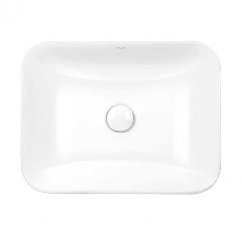 Раковина Qtap Scorpio с донным клапаном 500х380х145 см White (QT1411K490W)