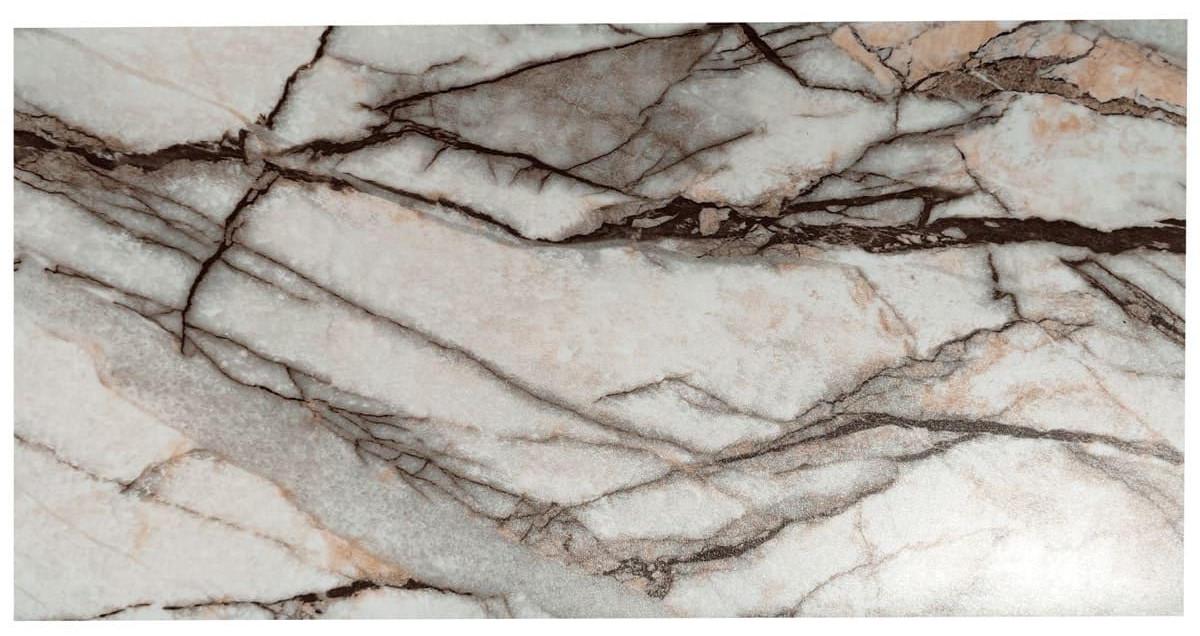 Виниловая плитка Sticker Wall 600х300х1,5 мм мрамор матовый 1 шт. (СВП-108)