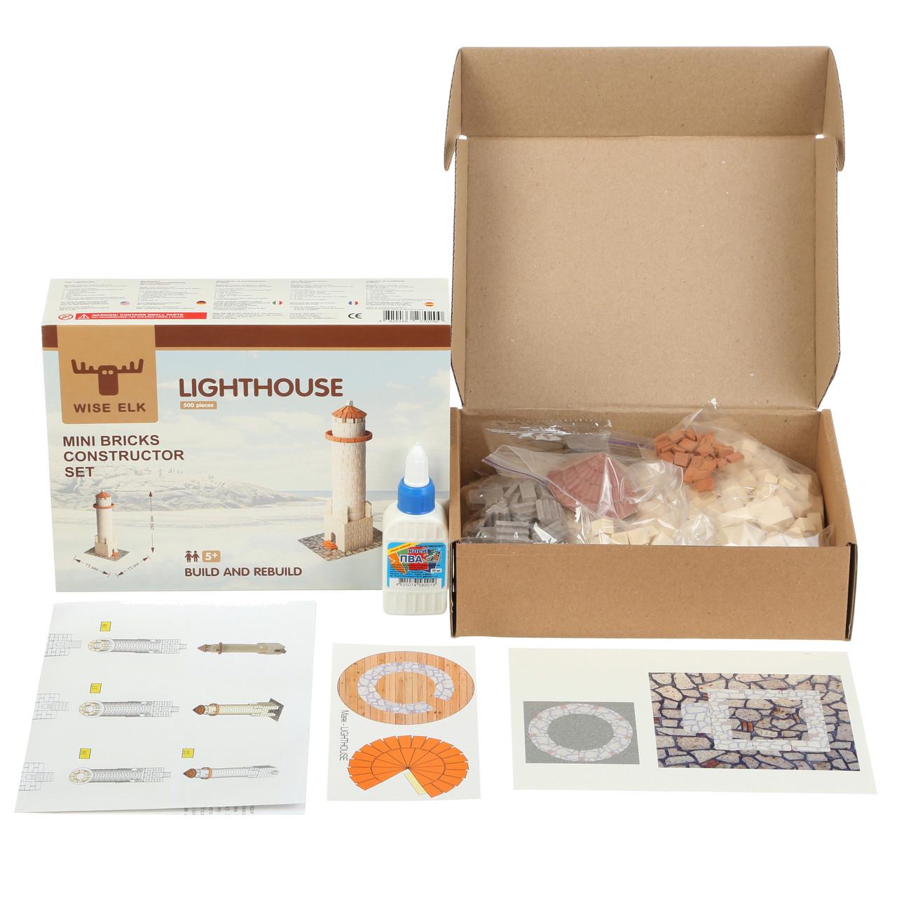 Конструктор керамічний із міні цеглинок Маяк - фото 2 Конструктор керамічний із міні цеглинок Маяк - фото 2