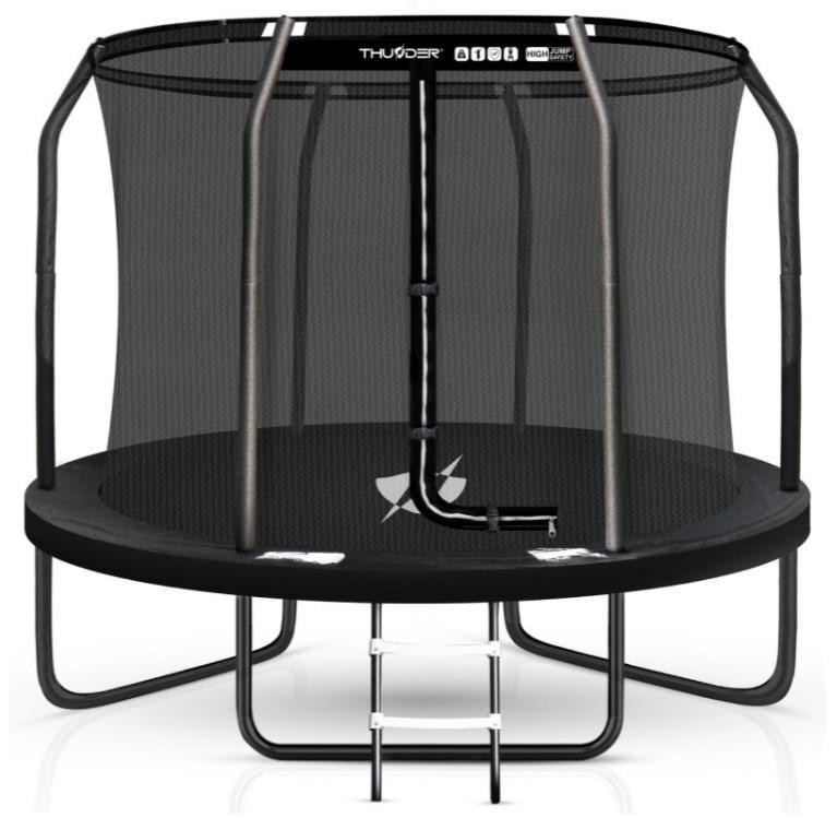Батут с внутренней сеткой Thunder Inside Elite 14FT 427 см Black (63684)