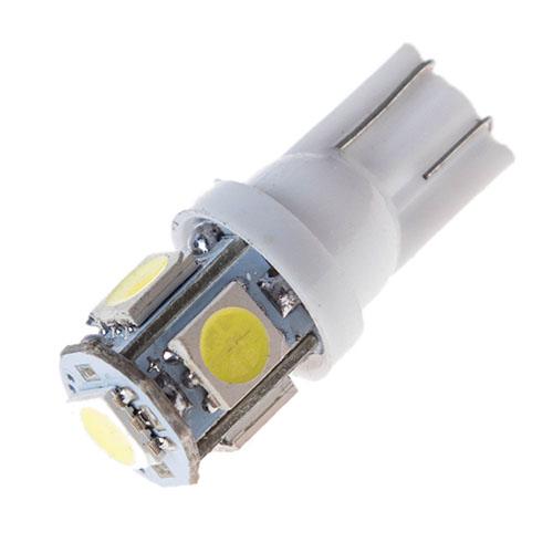 Автолампа диодная T-10-5SMD-5050 0100/08244 (T-10-5050-5)