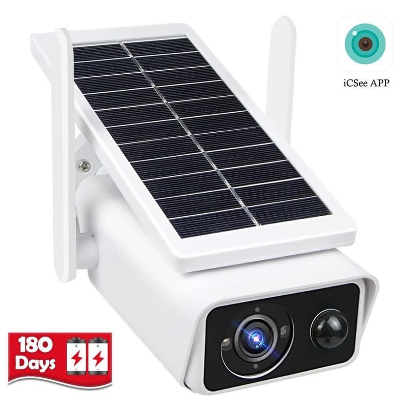 Камера відеоспостереження Smart Camera iCSee APP Solar 3 MP Wi-Fi (IR004765) - фото 2