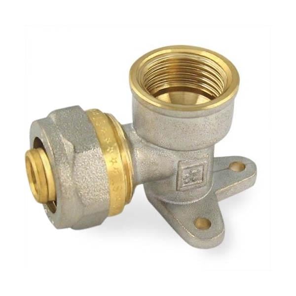 Кут монтажний з внутрішнім різьбленням з проточкою SANTAN 20х1/2" (45657)