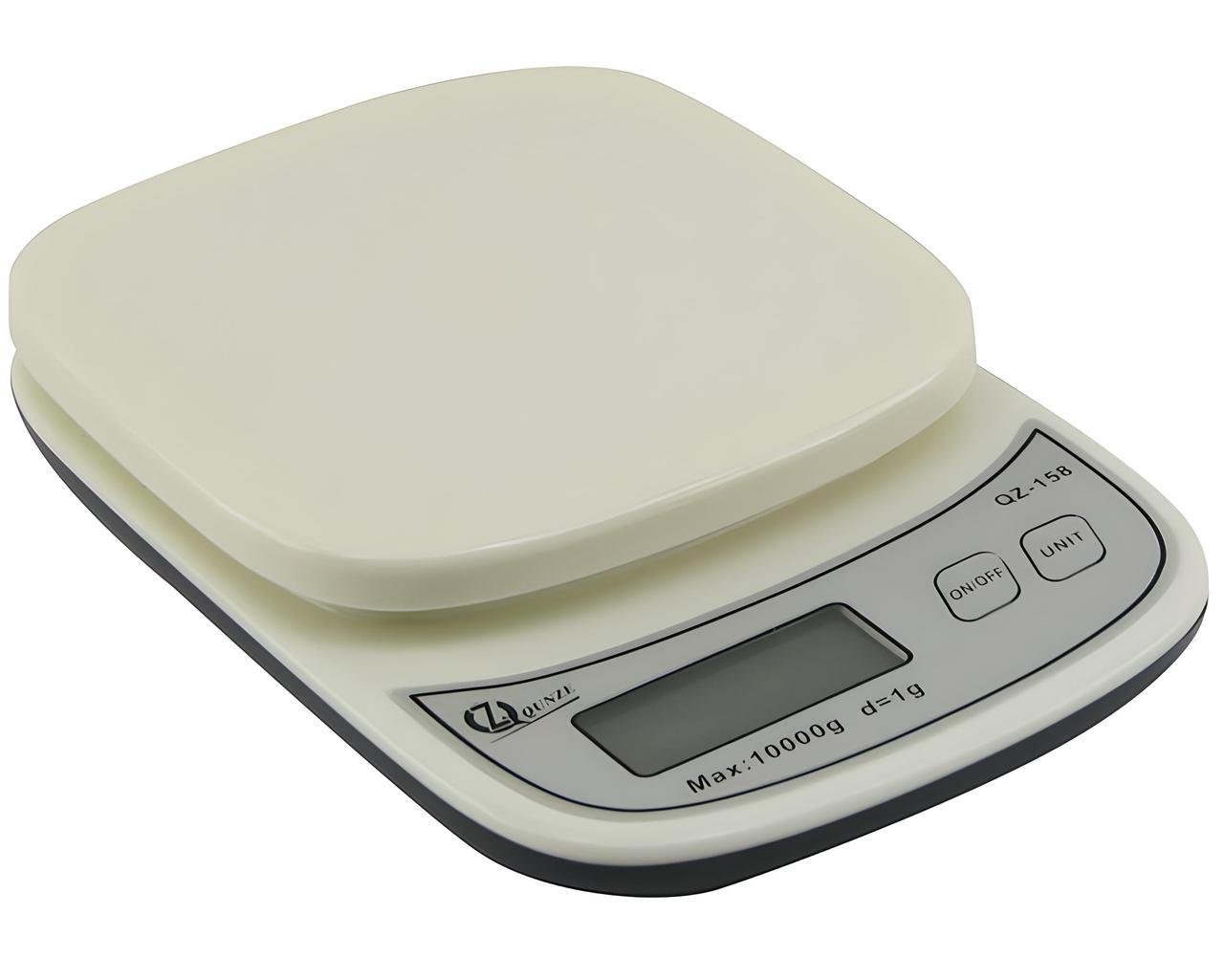 Весы кухонные UChef QZ-158 до 10 кг с чашей/функцией тары/автоотключением - фото 3